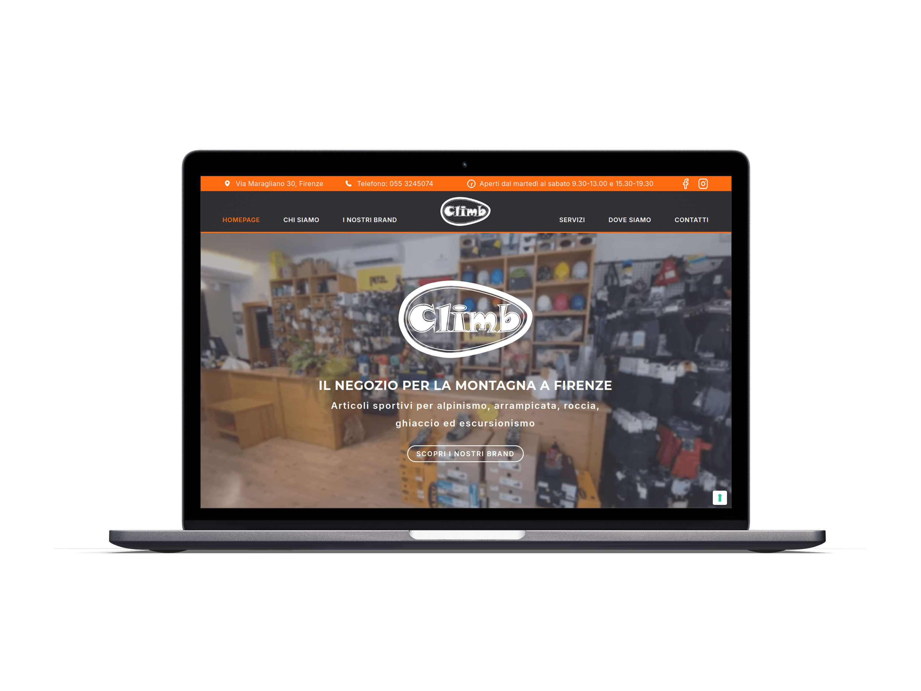 Climb - sito web