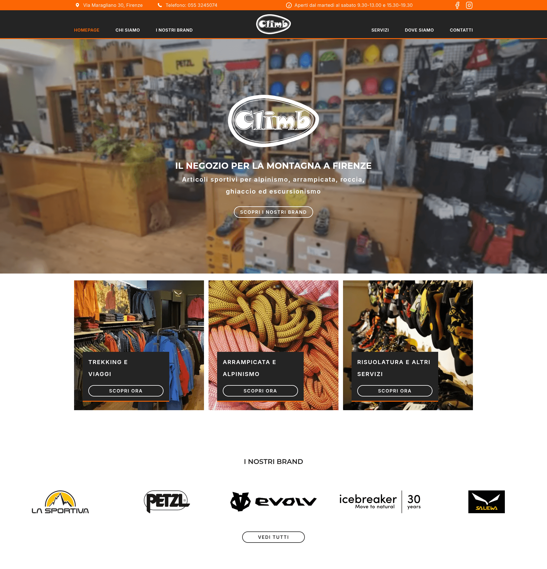 Climb Firenze - Screen